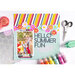 Scrapbook.com - Pops of Color - Gloss - Summer Bundle - 1oz - with ColorCase Storage - Kit