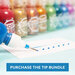 Scrapbook.com - Pops of Color - Gloss - Summer Bundle - 1oz - with ColorCase Storage - Kit