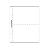 Scrapbook.com - 6x8 Page Protectors - Two 4x6 - 10 Pack