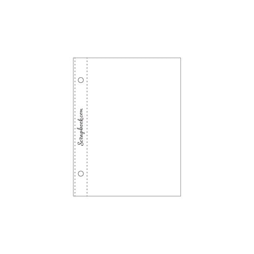 Scrapbook.com - 4x6 Vertical Mini Page Protectors - 5 Pack