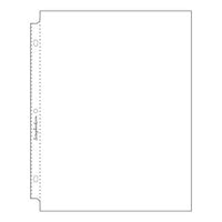  8x12 Page Protectors - Four Vertical 4x6 Pockets