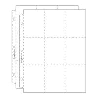 Scrapbook.com - 9x12 Page Protectors - Nine 3x4 Pockets - 20 Pack