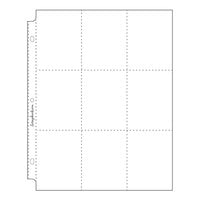 Scrapbook.com - 9x12 Page Protectors - Nine 3x4 Pockets - 10 Pack