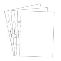  8x12 Page Protectors - Four Vertical 4x6 Pockets