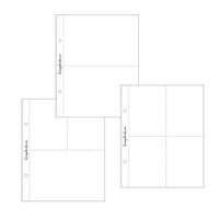 Scrapbook.com - 6x8 Page Protectors - Pocket Variety 2 - 30 Pack