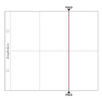 Scrapbook.com - 6x8 Page Protectors - Panoramic - Four 3x4 Two 3x4 Pockets - 10 Pack