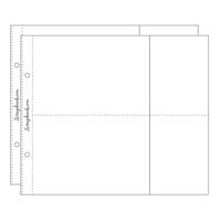 Scrapbook.com - 6x8 Page Protectors - Panoramic - Two 4x6 Two 3x4 Pockets - 20 Pack