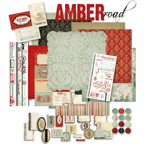 Pink Paislee - Amber Road Collection Kit, CLEARANCE