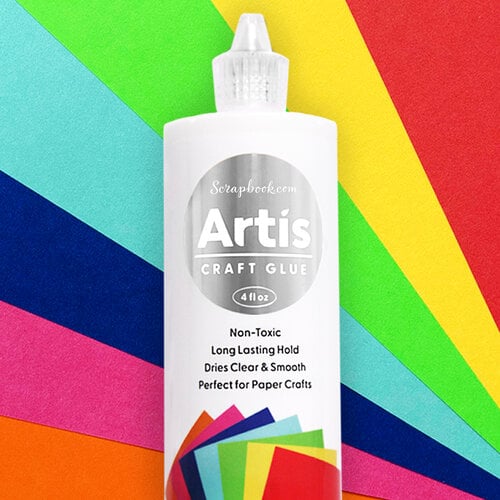 TSSART Precision Craft Glue with Tip Kit - 4.4 floz Neutral PH and Strong  Hold Adhesive, Ideal for Paper Crafting Cardstocks and Scrapbooking - Fine