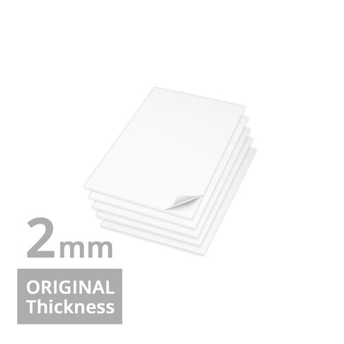  Double Sided Adhesive Foam Sheets - 4.25 x 5.5 inches - 2mm  Thickness - 5 Sheets