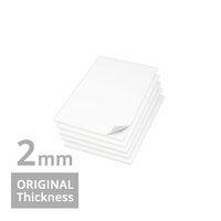 Scrapbook.com - Double Sided Adhesive Foam Sheets - 4.25 x 5.5 inches - 2mm Thickness - 5 Sheets