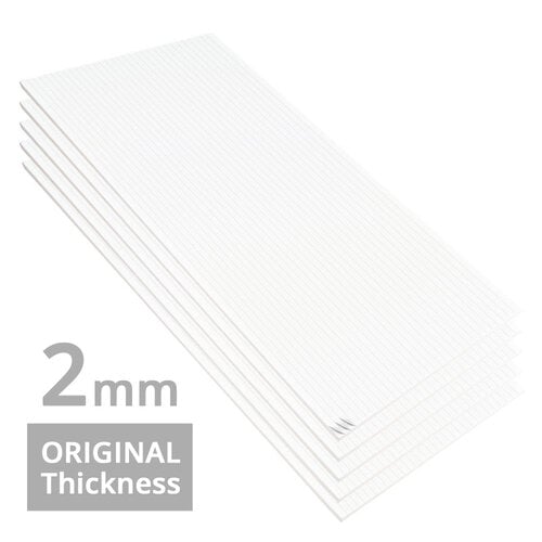 Craft Foam Sheets--12 x 18 Inches - White - 5 Sheets-2 MM Thick