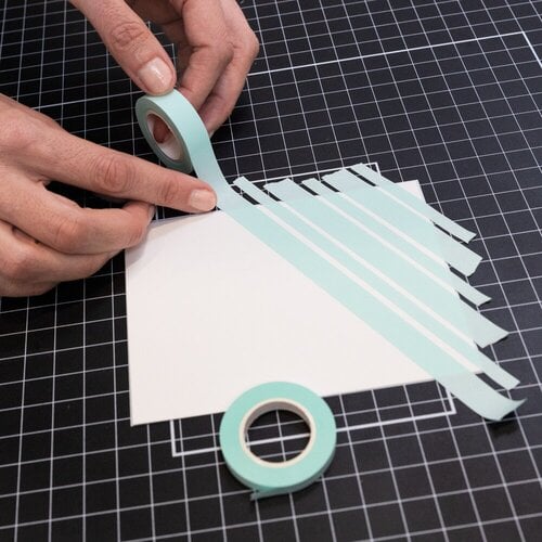 Scrapbook.com - Mint Tape - Low Tack and Repositionable - 1/2 Inch Roll - 3 Pack