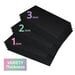 Scrapbook.com - Double Sided Adhesive Foam Strips - 1/8 x 9 inches - Black - 1mm, 2mm, 3mm Thickness