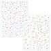 Scrapbook.com - Sprinkles - Metallic Rub-On Transfers - 6x8 - 2 Sheets