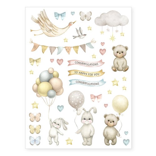 Scrapbook.com - Darling - Rub-On Transfers - 6x8 - 2 Sheets Scrapbook.com - Darling - Rub-On Transfers - 6x8 - 2 Sheets