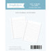 Scrapbook.com - 3 x 4 - Journaling Cards for Easy Albums - Lined - 12 Pack