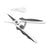 Scrapbook.com - Scissors - EasyGrip Ergonomic - Stainless Steel - Spring Action Precision - 6.5&quot;