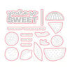 Scrapbook.com - Decorative Die Set - Market Bloom - You're So Sweet