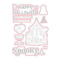 Scrapbook.com - Coordinating Die Set - Spooky