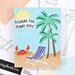 Scrapbook.com - Decorative Die Set - Beach Vacation