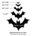 Scrapbook.com - Decorative Die Set - Halloween Bats