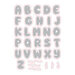 Scrapbook.com - Coordinating Die Set - Balloon Alphabet