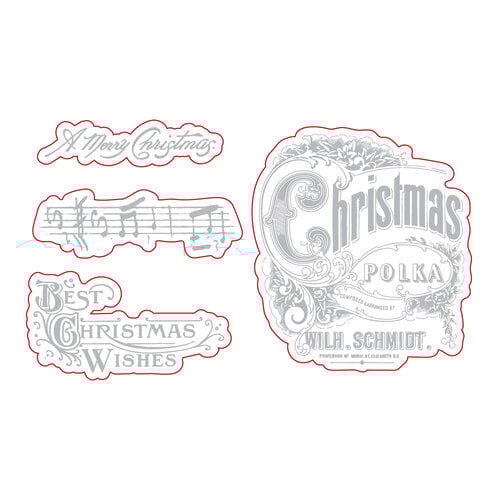 Scrapbook.com - Coordinating Die Set - Yuletide