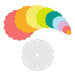 Scrapbook.com - Decorative Die Set - Nested Elegant Circle Mandalas