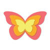 Scrapbook.com - Decorative Die Set - Nested Large Butterflies - Set of 3