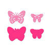 Scrapbook.com - Decorative Die Set - Mini - Layered Butterflies