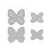 Scrapbook.com - Decorative Die Set - Build and Layer - Patterned Butterflies