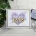 Scrapbook.com - Decorative Die Set - Love You Heart