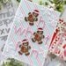 Scrapbook.com - Decorative Die Set - Gingerbread - Holiday Cookies