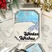Scrapbook.com - Decorative Die Set - Winter Wishes