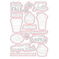 Scrapbook.com - Coordinating Die Set - Pumpkin Spice