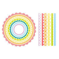 Scrapbook.com - Decorative Die Set - Fancy Borders - Set of 13