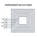 Scrapbook.com - Decorative Die Set - Nested Variety Kit 4