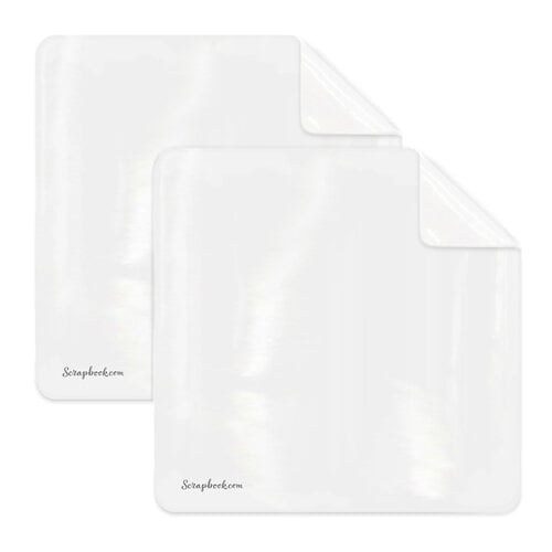  Project Grip - Double Sided Silicone Craft Mat - White -  Medium - 12x12 - 2 pack