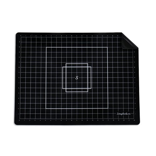 Project Grip with Grids - Double Sided Silicone Craft Mat - Black - Large - 24x18