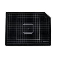Scrapbook.com - Project Grip with Grids - Double Sided Silicone Craft Mat - Black - Large - 24x18