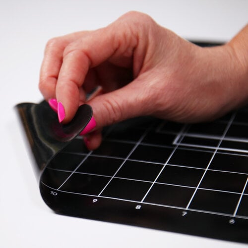  Project Grip with Grids - Double Sided Silicone Craft Mat - White - Large - 24x18