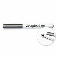 Scrapbook.com - Opaque Metallic Ink Marker - Medium - Silver