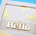Scrapbook.com - Dies and Clear Photopolymer Stamp Set - Hello Bloom