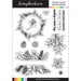 Scrapbook.com - Photopolymer Stamp Set and Coordinating Die - Winter Florals and Greetings