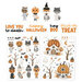 Scrapbook.com - Spooky Critters - Halloween - Decorative Die Sets & Rub-Ons