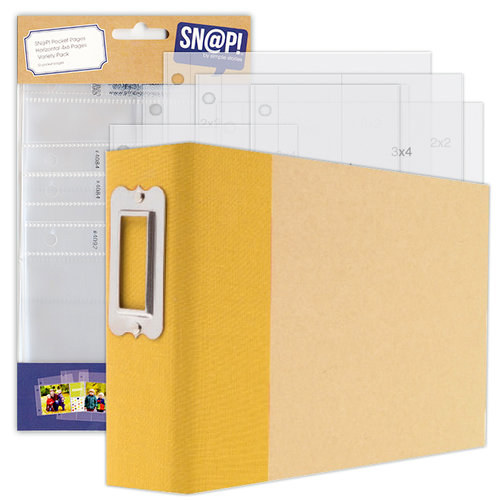 Simple Stories - Snap Album and Variety Page Protectors - Complete Kit