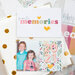 Scrapbook.com - Simple Scrapbooks - Everyday Moments - Complete Kit with White and Gold Foil Dot Album