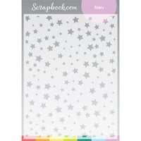 Scrapbook.com - Stencils - Stars - 6x8