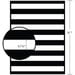 Scrapbook.com - Stencils - Bold Stripes - 6x8